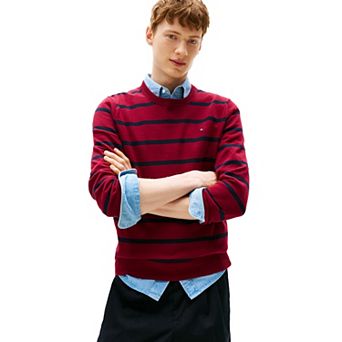 Men's Tommy Hilfiger Tufts Stripe Crewneck Sweater