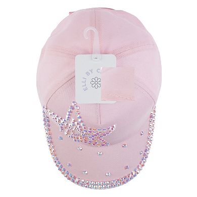 Elli by Capelli Girls' Star Gem Baseball Hat