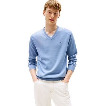 Men's Tommy Hilfiger Essential Cotton V-Neck Sweater