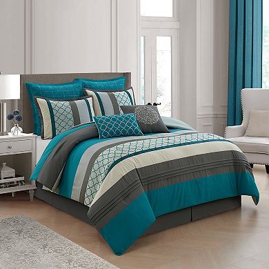 Nanshing Avalon Stripe Comforter Set