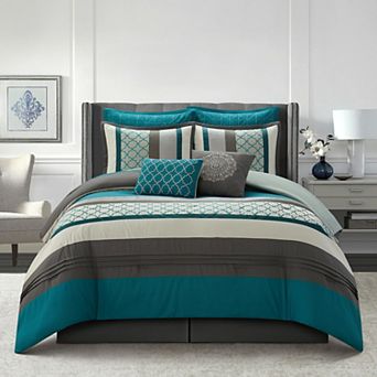 Nanshing Avalon Stripe Comforter Set