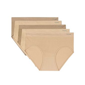 Women's 5 Pair Pack Seamless Pin Rib Briefs