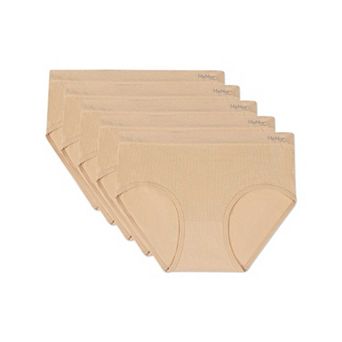 Women's 5 Pair Pack Seamless Pin Rib Briefs