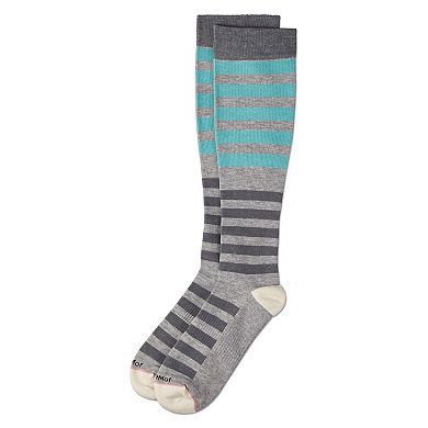 Multi Stripes 8-15 mmHg Graduated Compression Socks
