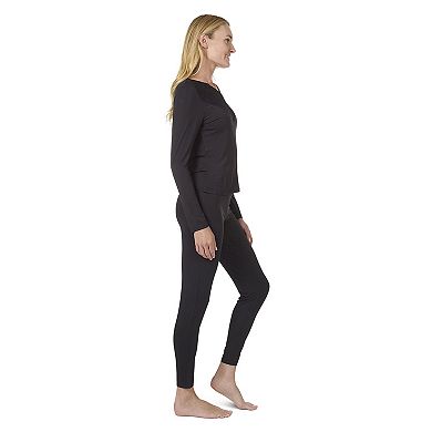 Women's Lace Trim Top Pajama Pants Set