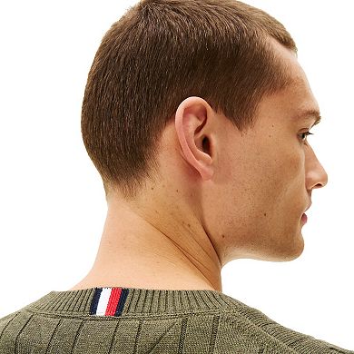 Men's Tommy Hilfiger Cable Knit Crewneck Sweater