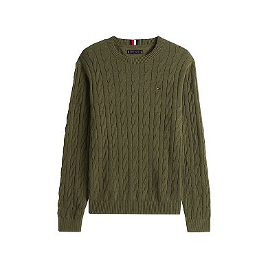 Men's Tommy Hilfiger Cable Knit Crewneck Sweater