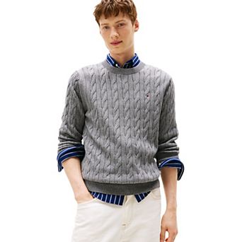Men's Tommy Hilfiger Cable Knit Crew Sweater