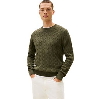 Men's Tommy Hilfiger Cable Knit Crew Sweater