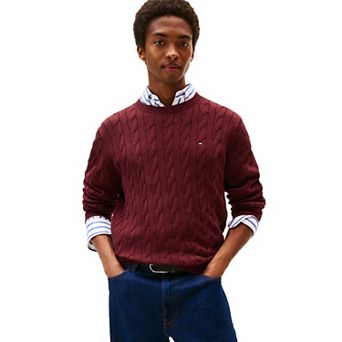 Men's Tommy Hilfiger Cable Knit Crew Sweater