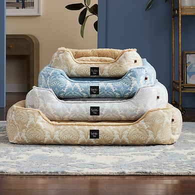 Nicole Miller New York Pet Mod Damask Plushy Bolster Bed