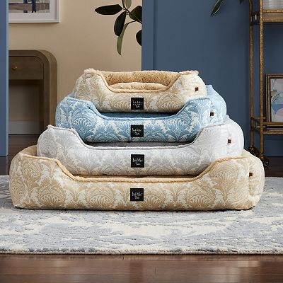 Nicole Miller New York Pet Mod Damask Plushy Bolster Bed