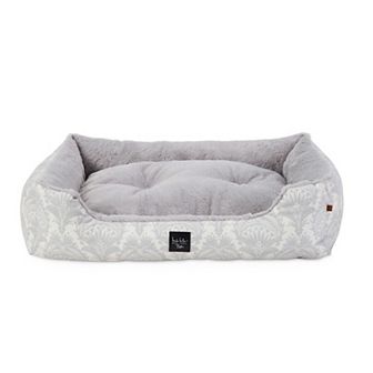 Nicole Miller New York Pet Mod Damask Plushy Bolster Bed
