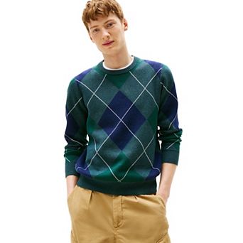 Men's Tommy Hilfiger Argyle Crew Sweater