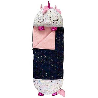 Jay@Play Happy Nappers Shimmer Unicorn Pillow & Sleepy Sack