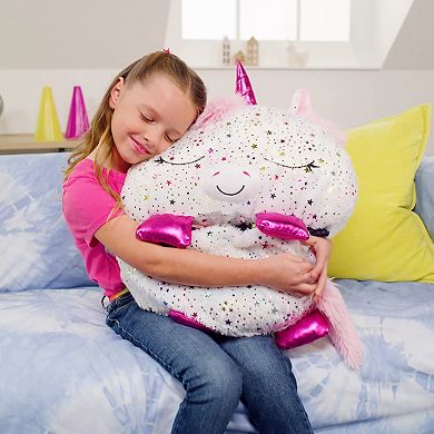 Jay@Play Happy Nappers Shimmer Unicorn Pillow & Sleepy Sack