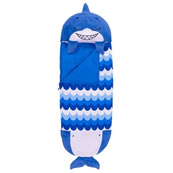 Jay@Play Happy Nappers Large Blue Shark Pillow & Sleepy Sack