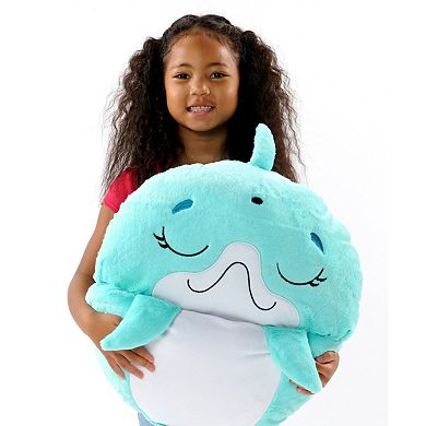 Jay@Play Happy Nappers Dolphin Disco Pillow & Sleepy Sack
