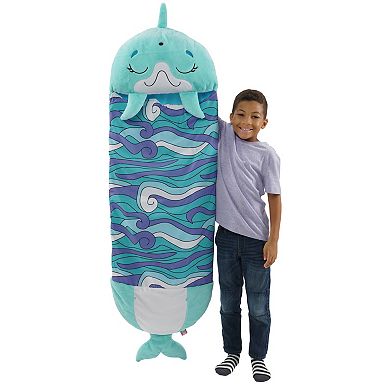 Jay@Play Happy Nappers Dolphin Disco Pillow & Sleepy Sack