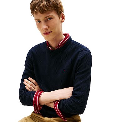 Men's Tommy Hilfiger Textured Crewneck Sweater