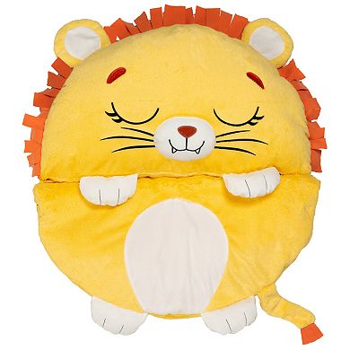 Jay@Play Happy Nappers: Large 2-in-1 Pillow & Sleepy Sack - Lion Lex