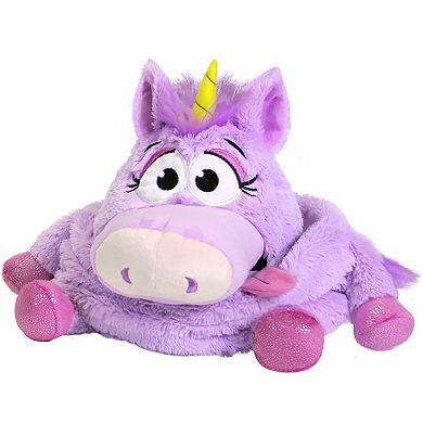 Jay@Play Tummy Stuffers: Storage Plush Toy - Purple Unicorn