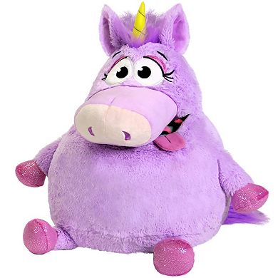 Jay@Play Tummy Stuffers: Storage Plush Toy - Purple Unicorn