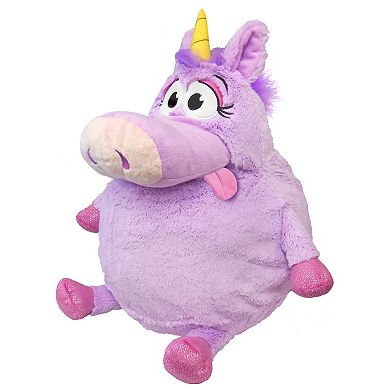 Jay@Play Tummy Stuffers: Storage Plush Toy - Purple Unicorn