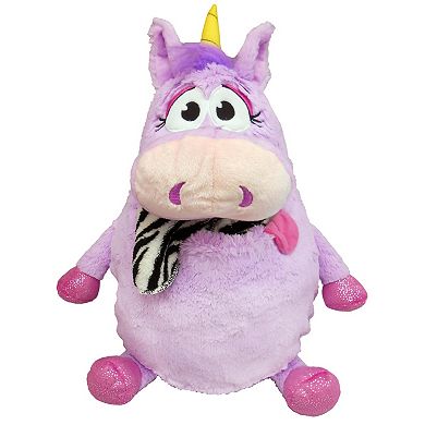 Jay@Play Tummy Stuffers: Storage Plush Toy - Purple Unicorn