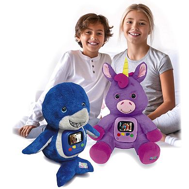 Jay@Play Happy Nappers: Photoflix Plush Photo & Video Viewer - Max Blue Shark