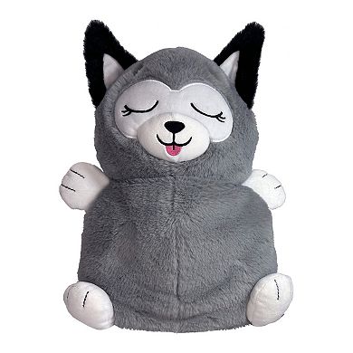Jay@Play FlipaZoo: 2-in-1 Upside Down Inside Out Animal Plush - Fox to Husky