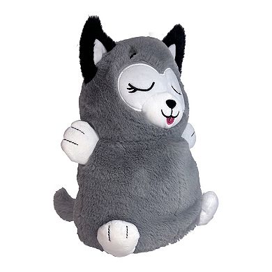 Jay@Play FlipaZoo: 2-in-1 Upside Down Inside Out Animal Plush - Fox to Husky