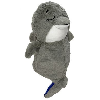 Jay@Play FlipaZoo: 2-in-1 Upside Down Inside Out Animal Plush - Shark to Dolphin