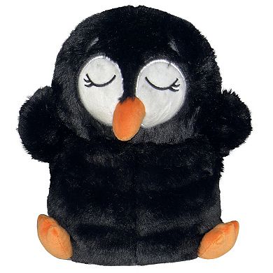 Jay@Play FlipaZoo: 2-in-1 Upside Down Inside Out Animal Plush - Penguin to Bear