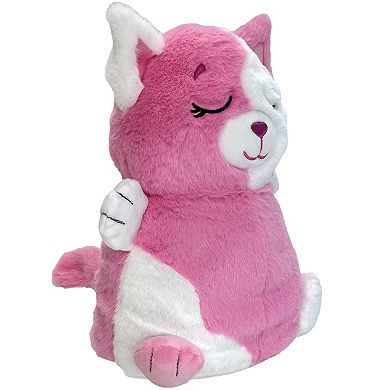 Jay@Play FlipaZoo: 2-in-1 Upside Down Inside Out Animal Plush - Pink Cat to Rainbow Unicorn