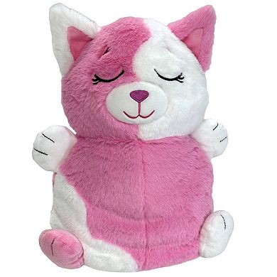 Jay@Play FlipaZoo: 2-in-1 Upside Down Inside Out Animal Plush - Pink Cat to Rainbow Unicorn
