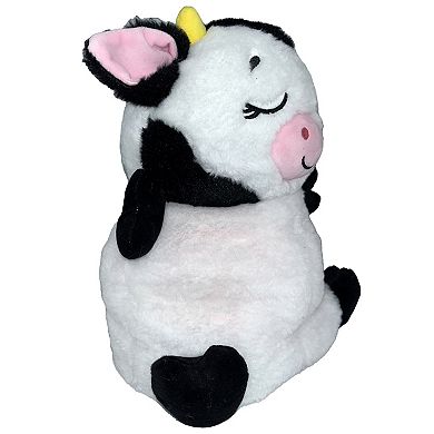 Jay@Play FlipaZoo: 2-in-1 Upside Down Inside Out Animal Plush - Pig to Cow
