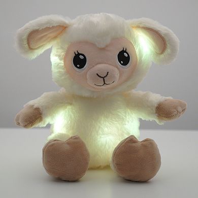 Jay@Play Happy Nappers: Lullabrites Musical Light-Up Bedtime Plush - Lamb