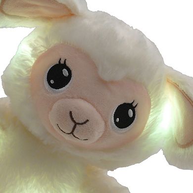 Jay@Play Happy Nappers: Lullabrites Musical Light-Up Bedtime Plush - Lamb