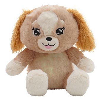 Jay@Play Happy Nappers: Lullabrites Musical Light-Up Bedtime Plush - Brown Dog