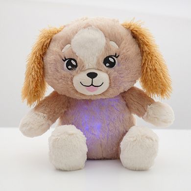 Jay@Play Happy Nappers: Lullabrites Musical Light-Up Bedtime Plush - Brown Dog