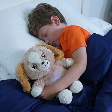 Jay@Play Happy Nappers: Lullabrites Musical Light-Up Bedtime Plush - Brown Dog