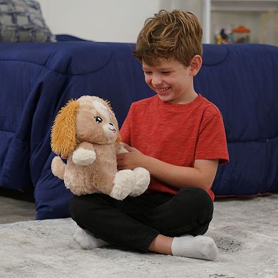 Jay@Play Happy Nappers: Lullabrites Musical Light-Up Bedtime Plush - Brown Dog