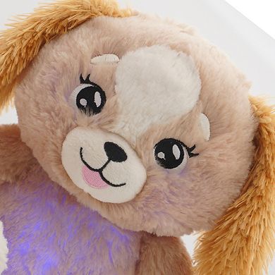Jay@Play Happy Nappers: Lullabrites Musical Light-Up Bedtime Plush - Brown Dog