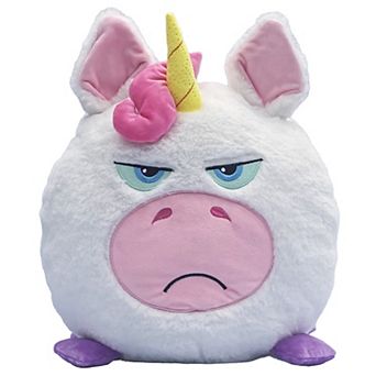 Jay@Play Hangry Petz: Animal Plush Squeeze Tummy for Sounds - Luna Unicorn