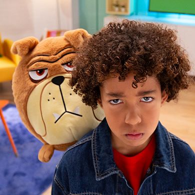 Jay@Play Hangry Petz: Animal Plush Squeeze Tummy for Sounds - Charlie Bulldog