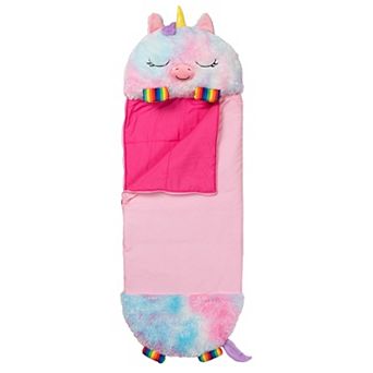 Jay@Play Happy Nappers: Medium Pillow & Sleepy Sack - Rainbow Unicorn