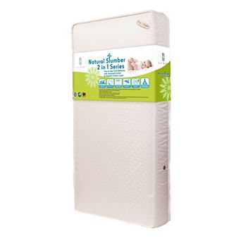 LA Baby Ultimate 2-Stage Premium Standard Crib/Toddler Waterproof Mattress