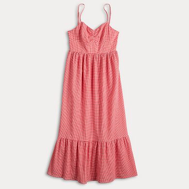 Juniors' Rewind Strappy Maxi Dress