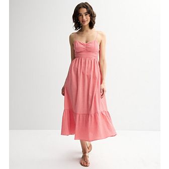 Juniors' Rewind Strappy Maxi Dress